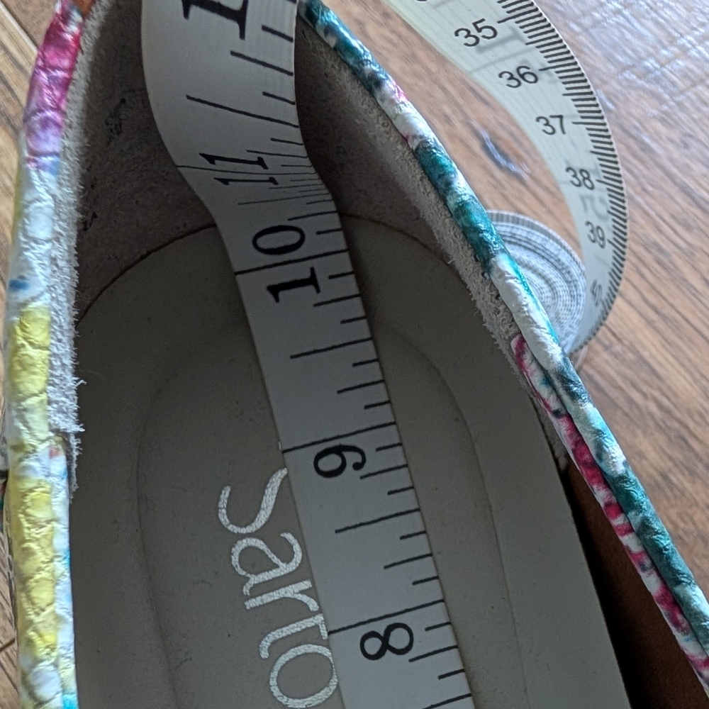 Franco Sarto Multicolor Floral Loafers - Picture 6 of 8